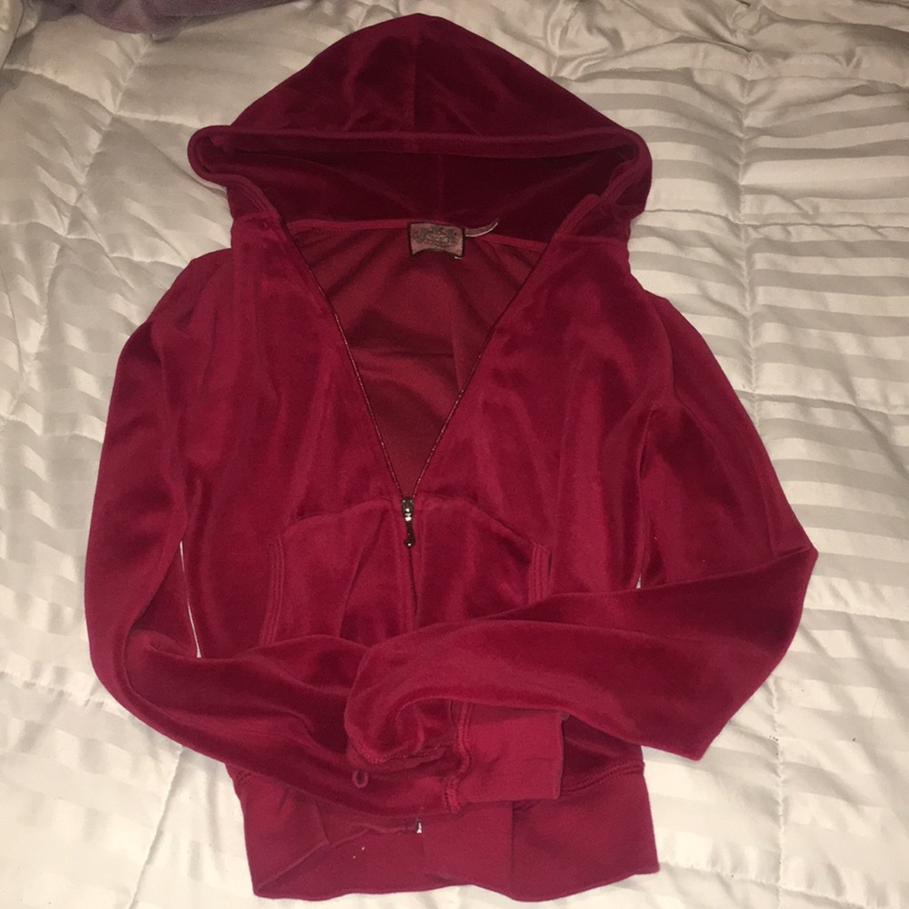 Velour zipup